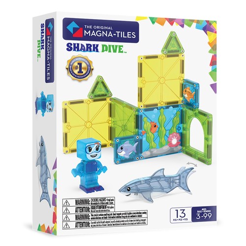 Magna tiles shark - magna-tiles,