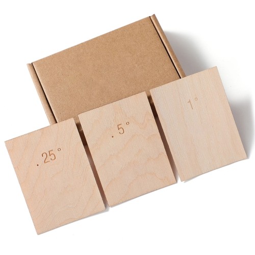 Guitar neck shims - shims, pack