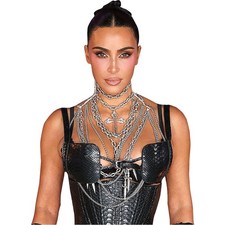 Kim Kardashian (Black Dress) Half Body Buddy Cutout