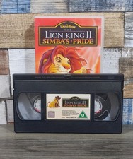 Walt Disney The Lion King II Simba's Pride VHS Video - Classic Family Movie