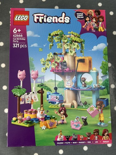 Lego friends cat birthday - cat,
