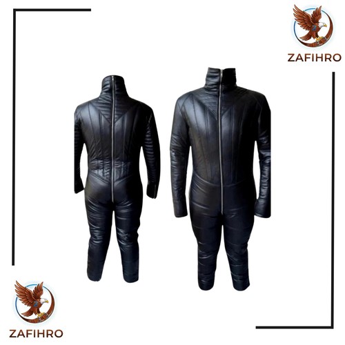 Men quilted genuine leather - quilted,