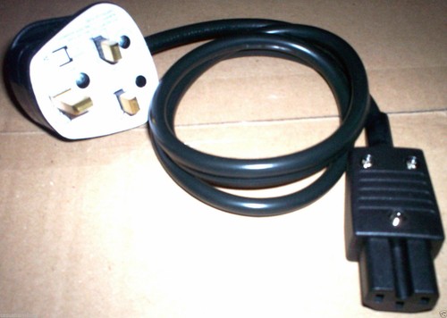 Mains plug to iec - 3m,