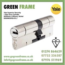 YALE 1 Star Euro Cylinder Anti