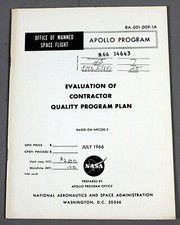 APOLLO PROGRAM Evaluation of