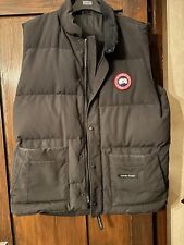 Mens Used Canada Goose Gillet Body Warmer Black XL good condition