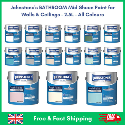 Johnstones bathroom mid sheen - johnstones,