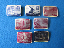 VINTAGE SOVIET BADGE LOT OF 7
