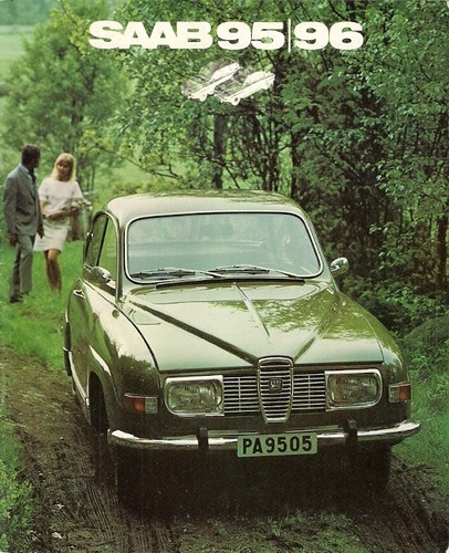 Saab v4 1971 72 uk - saab, 95