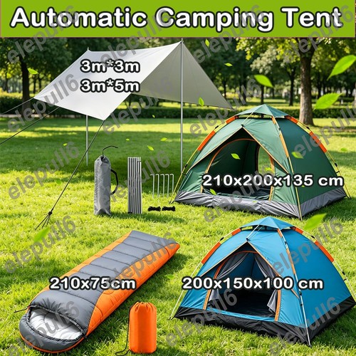 Large person camping tent - 2-5,