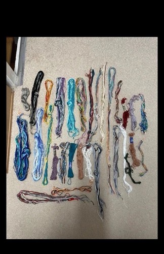 Joblot embroidery floss - embroidery, silks