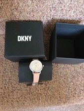 Ladies DKNY Leather Strap Wrist watch