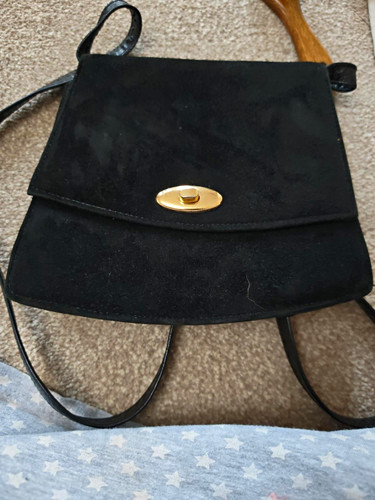 Vintage bally black suede - black, &