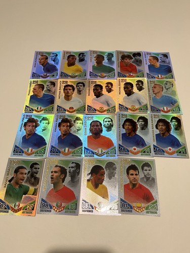 19x match attax england world - attax,