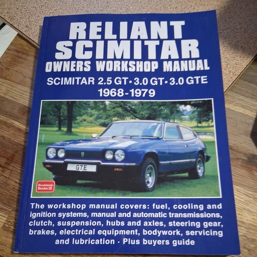 Reliant scimitar owners - scimitar,
