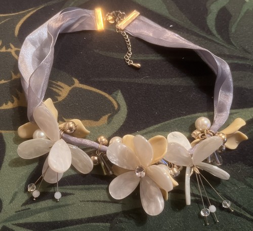 Chunky floral statement - m&s,