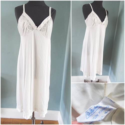 Vintage full slip petticoat - full,
