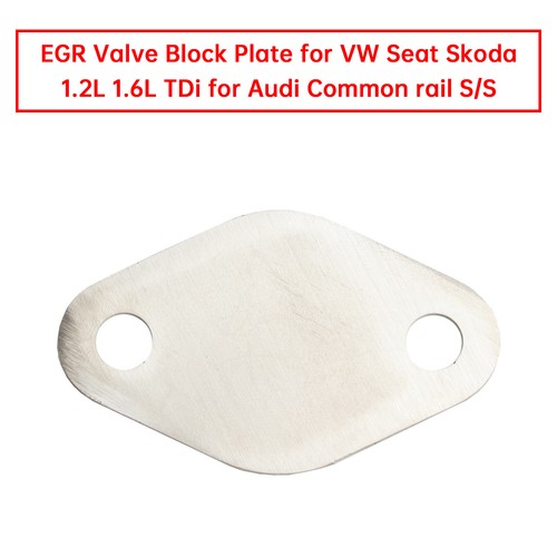 Egr valve block - egr, plate