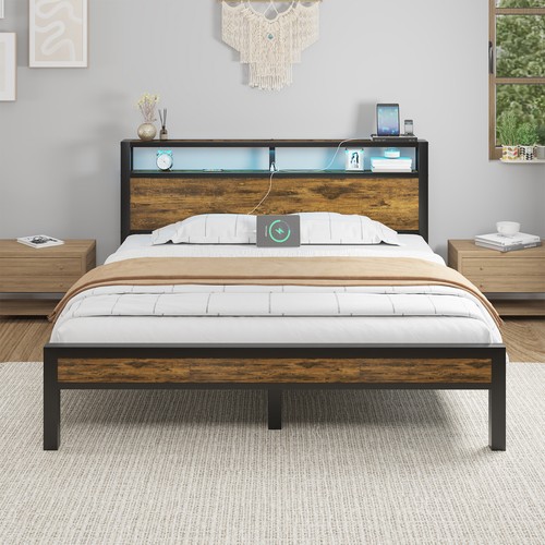 Queen full king bed fame - ,