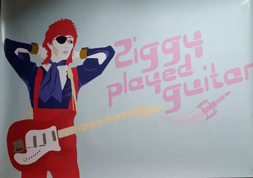 Rare david bowie poster - bowie, x