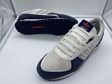 Adidas L.A. Trainer II | UK 10.5 | White / Blue / Silver / Red