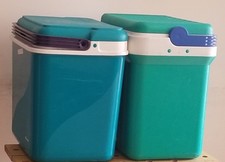 2 Portable Cool Box blue and green in a good condition.
