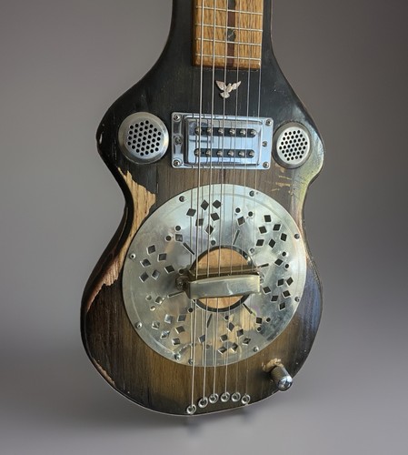 Lap steel resonator guitar - lap,