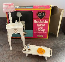 Sindy Bedside table and Lamp