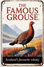 The Famous Grouse Tin Metal