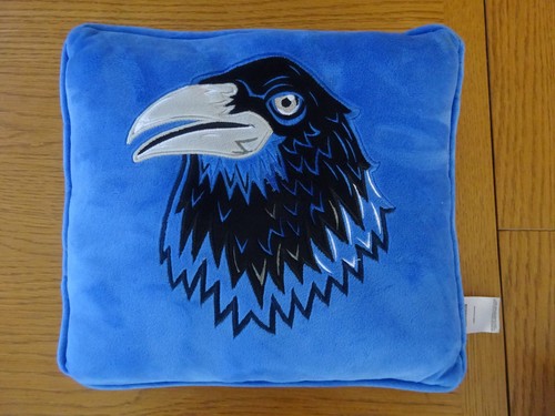 Blue square ravenclaw - blue, cushion