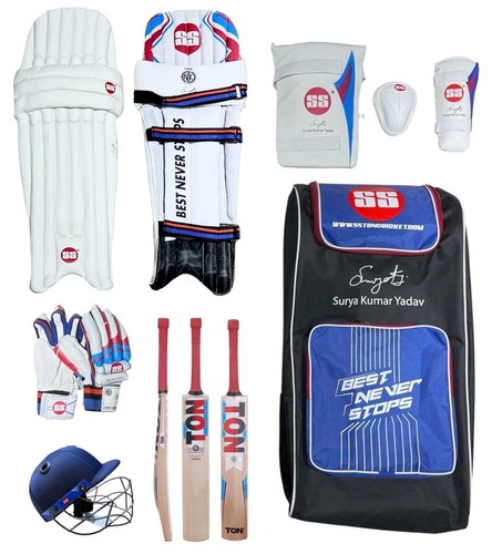 Full cricket kit 8pc set - full,