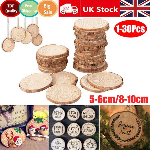 6cm 10cm wood log - wood, slices