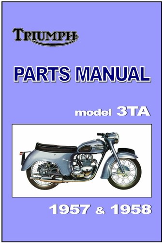 Triumph parts manual - triumph,