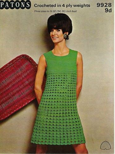 1205 ladies crochet pattern - ladies,