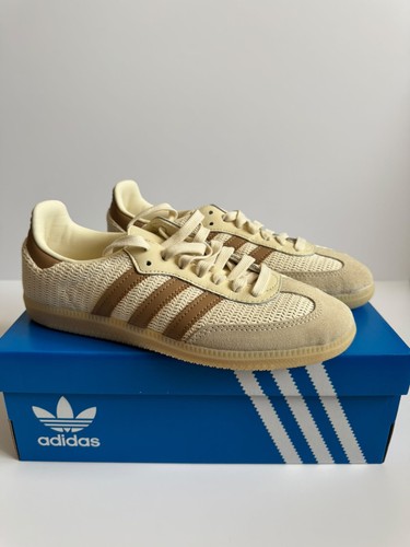 Adidas samba trainers - og, cream