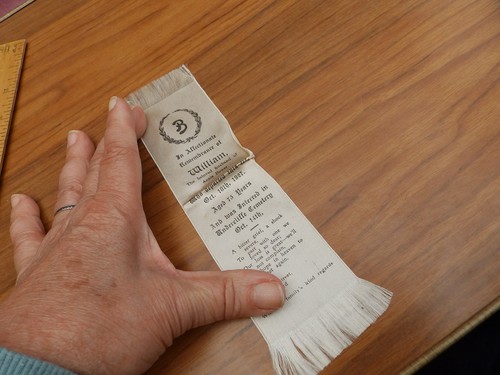 Silk bookmark memoriam - silk,