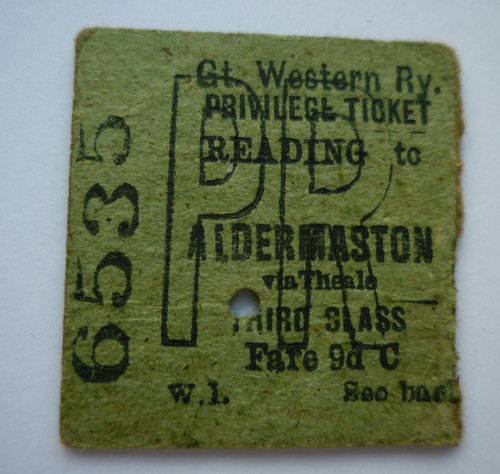 1940s gwr reading - reading, to