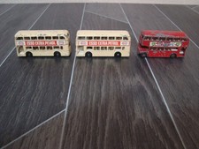 3 Matchbox Buses ( 2 x No.74