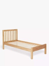 John Lewis Wilton Child Compliant Bed Frame Single Natural