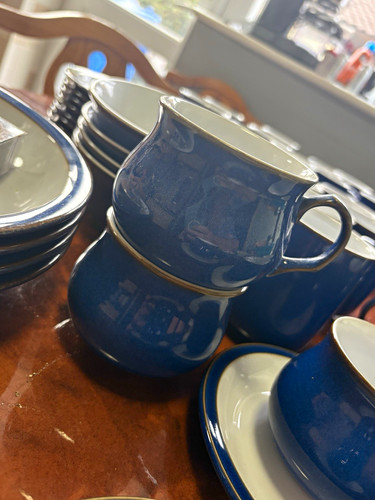 Denby england imperial - england, blue