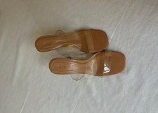 Zara Women's Flat Sandals Clear Size 5