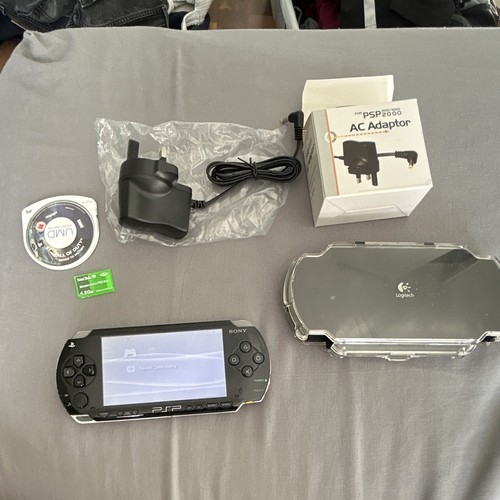 Sony psp 1000 black handheld - sony,