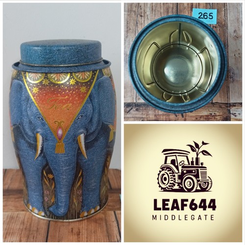 Williamson tea tin canister - tea,