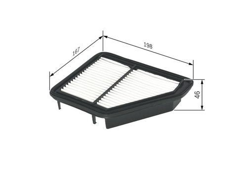 Bosch f026400132 air filter - air,