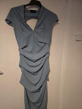 Kevan Jon Gracey Dress - Duck egg Blue - Size 12