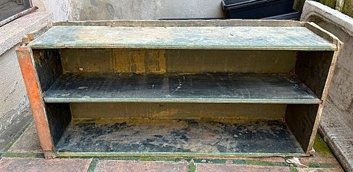 Antique shelf polychrome - antique,