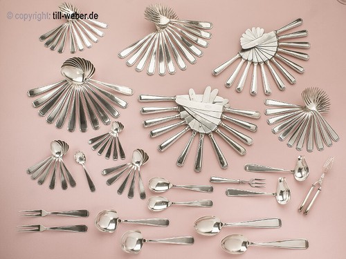Cutlery silver plated art - "silver, plated"