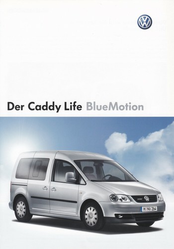 Caddy life bluemotion 2008 - vw,