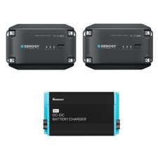 Renogy 20A 40A 60A 12V DC to DC On-Board Battery Charger Dual Car Battery