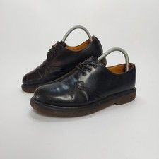 Dr Martens 1461 Classic Shoes Women UK 5 Polished Black Oxford School Work Shoes